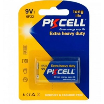 PK Cell 9V Battery (Heavy Duty) Retail Pack
