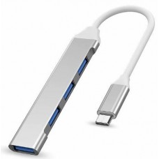 USB 3.1 Type C to USB 3.0 4 Port USB Hub