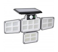 Solar 228 LED Light PIR Motion Sensor Multiple Head With Remote (Model: 1788)