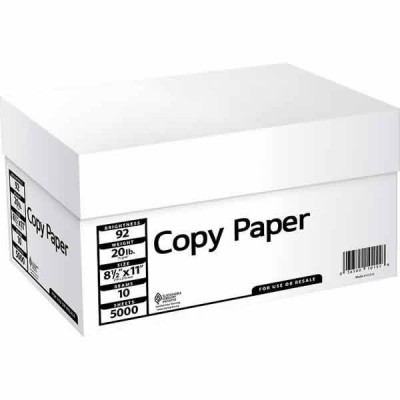 Copy Paper - Letter Size (10 pack, total 5,000 sheets)