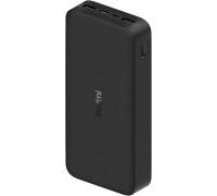 Xiaomi 20,000 mAh Redmi Fast Charge Power Bank, Black