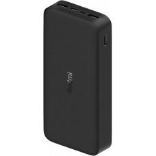 Xiaomi 20,000 mAh Redmi Fast Charge Power Bank, Black