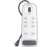 Belkin 8-Outlet Surge Protector 3000J with 6-Foot Cord,  BV108200-06