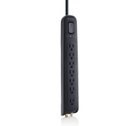 Belkin 7-Outlet Power Strip Surge Protector with 4-Foot Cord,  BV107030-04-BLK