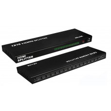 4K HDMI 16-Port Video Splitter 1x16 HDMI Splitter 4K 30Hz