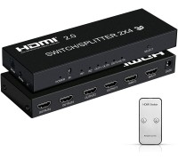 (4K) HDMI 2 in 4 out Switch/Splitter matrix, 4K*2K