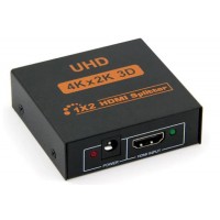 4K HDMI 2-Port Video Splitter 1x2 HDMI Splitter 4K 30Hz