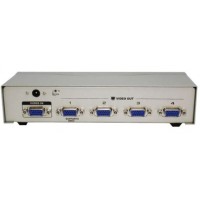 4 Port VGA Splitter with Power (1 in 4 out)