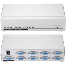 4 Port VGA Splitter with Power (1 in 4 out)