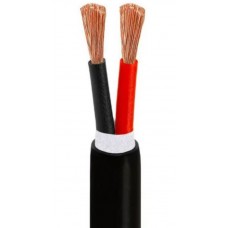 500FT/Box 16AWG in-wall bulk speaker cable Black color 2C FT4/CMR (2 conductors)