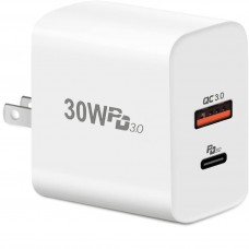 A2009 Quick 3.0 Type-C + USB-A PD30W Wall Charger