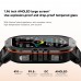 C26 AMOLED Screen 1.96" 1ATM Waterproof Heart Rate Monitor Smartwatch
