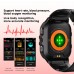 C26 AMOLED Screen 1.96" 1ATM Waterproof Heart Rate Monitor Smartwatch