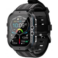 C26 AMOLED Screen 1.96" 1ATM Waterproof Heart Rate Monitor Smartwatch