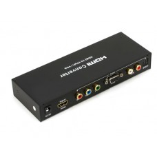 HDMI to Component Converter Box, HDMI input, Component output with AC power adapter.