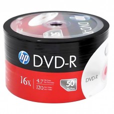 HP 4.7GB 16X DVD-R 50/Pack OPP