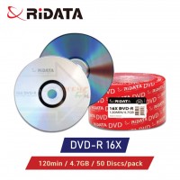 RiDATA 16x DVD-R 50pcs/Spindle (Logo) RiDATA 16x DVD-R 50pcs/Spindle (Logo)