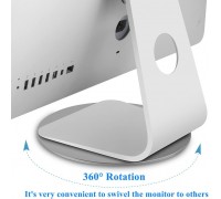 AP-5M Aluminum Alloy + Silicone 8.66" Monitor Turntable