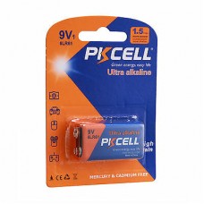 PKCell 9V Alkaline battery (LR61) 1pc/pack