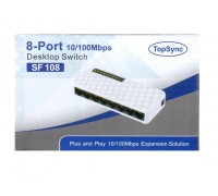 Top Sync SF108 8-Port 10/100 Ethernet Switch