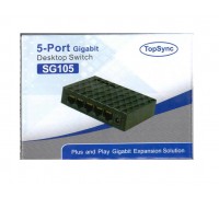 Top Sync SG105 5-Port 10/100/1000 Gigabit Ethernet Switch