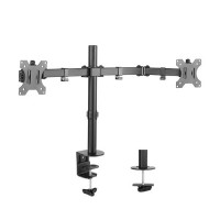 DM340 Dual Monitor /TV Desk Mount For Dual Monitors (13-32"inch) New