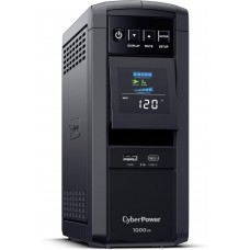 CyberPower 1000VA/600W UPS Systems CP1000PFCLCD Mini-Tower 10-Outlets New