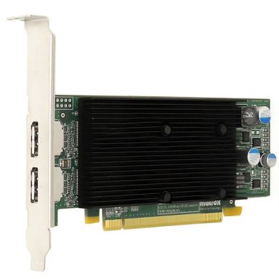 Matrox M9128 1G DDR2 PCI-E Long-Profile video card (DPx2), pulled, 30-Day warranty