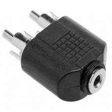 3.5mm - 2RCA  Adapter F/2M