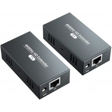 HDMI Extender over RJ45 CAT5e/6 x1, up to 60M, 180FT (Kit of Pair)
