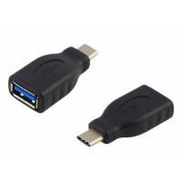 USB3.1 Type-C Male - USB3.0 Female OTG Adapter, M/F