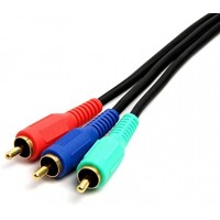 3RCA-3RCA Component Audio/Video Cable M/M 10FT