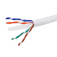 Cat6 Network Cable 1000FT box CMR/FT4 Solid Copper, UL, (white) Cat6 Network Cable 1000FT box CMR/FT4 Solid Copper, UL, (white)