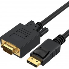 Displayport to VGA Cable M/M 6FT