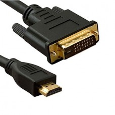 DVI(24+1) - HDMI Cable M/M 06FT