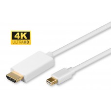 4Kx2K Mini Displayport to HDMI Cable 6FT