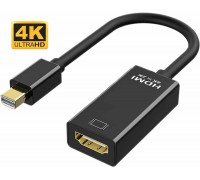 4Kx2K Mini DisplayPort to HDMI Adapter M/F, Support 4K