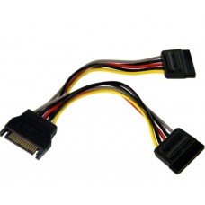 SATA Power Y Splitter Adapter Cable - M/2F