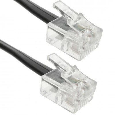  RJ11 Telephone Cable M/M 15FT