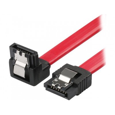 SATA Serial ATA cable 7Pin - "90 Degree-Right Angle"