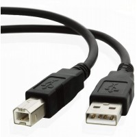 USB 2.0 AM-BM Cable 1FT
