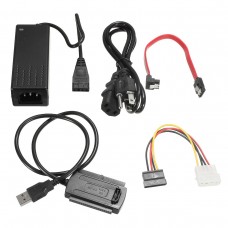 USB 2.0 to IDE + SATA Adapter