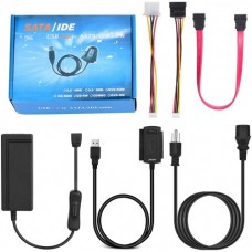 USB SATA+IDE Adapter One Touch Backup Function Kit