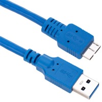 USB3.0 AM - MicroUSB (5+4pin) AM 3FT cable