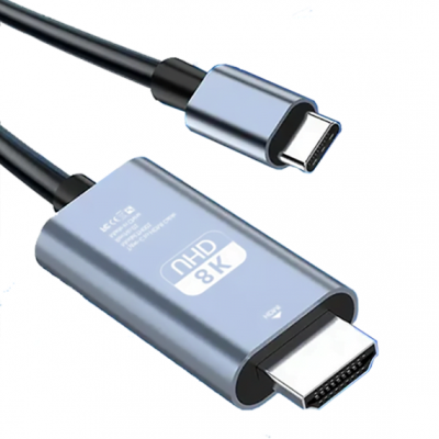 8K USB 3.1 Type-C/USB-C to HDMI Cable 6ft (2M)