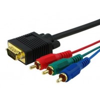 VGA - 3RCA Component Cable 5FT