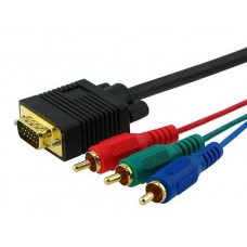 VGA - 3RCA Component Cable 5FT