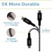 Philips USB-C to Lightning 3Ft Cable, MFI Certified - Black, DLC5203BL/37
