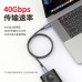 100W 8K 60Hz 10Gbps 3FT High Quality C to C Cable, Charge&Sync With LED Display