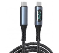 (240W 40Gbps LED Display), 3FT(1M) 8K High Quality C to C Cable, Charge & Sync With LED Display